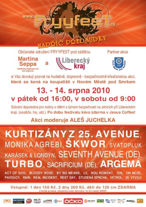 Fryyfest pomůže obětem povodní